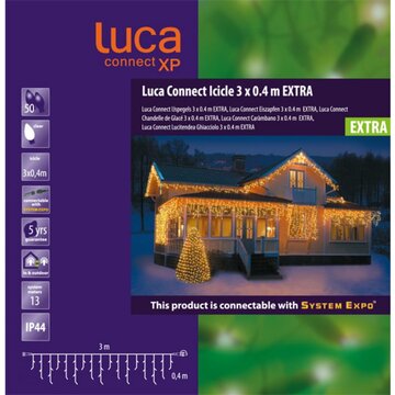 Luca connect xp 3m x 0.4m gevelverlichting : uitbreidingsset | 762834